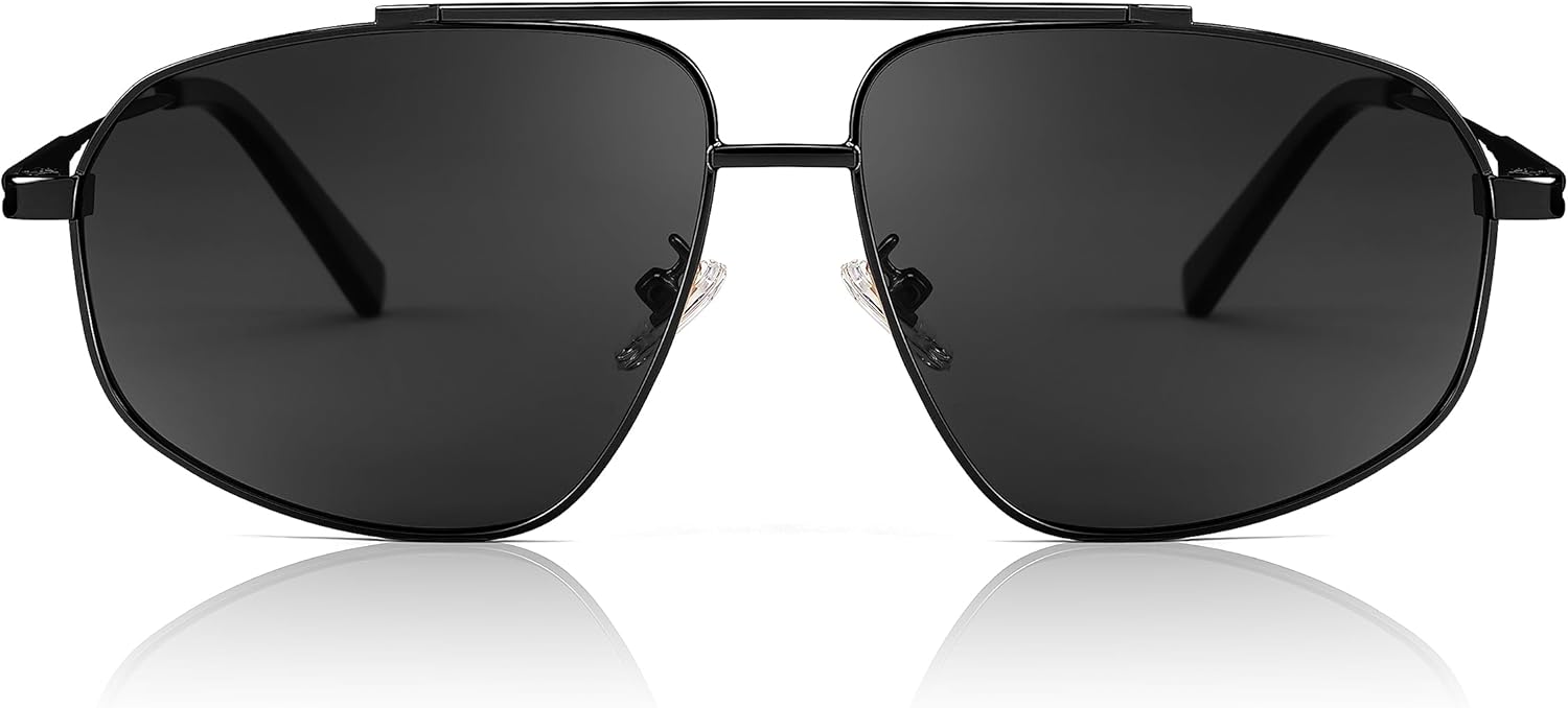 FEISEDY Classic Aviator Polarized Sunglasses Women Men 90s